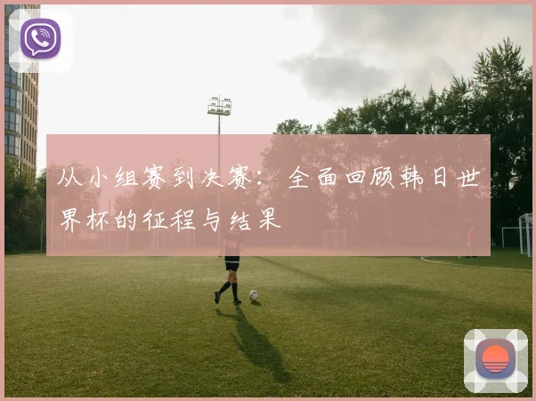 从小组赛到决赛：全面回顾韩日世界杯的征程与结果
